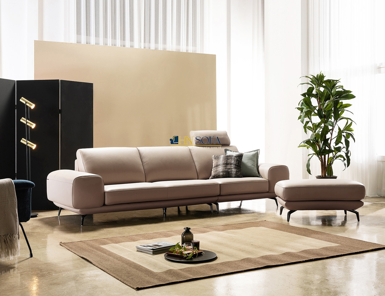 Sofa văng da Hàn Quốc HNS93 - Chất lượng và đẳng cấp - Ảnh 2