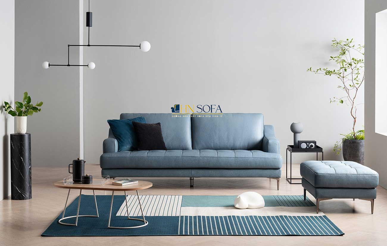 Sofa văng 2 chỗ da Anh Quốc HNS96 - Vẻ đẹp của sự tiện lợi và trang nhã - Ảnh 2