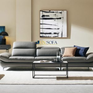 Mẫu ghế sofa bọc văng da Malaysia HNS48