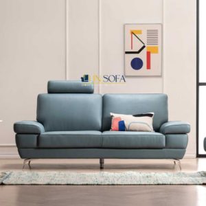 Mẫu sofa văng đôi da Malaysia HNS56