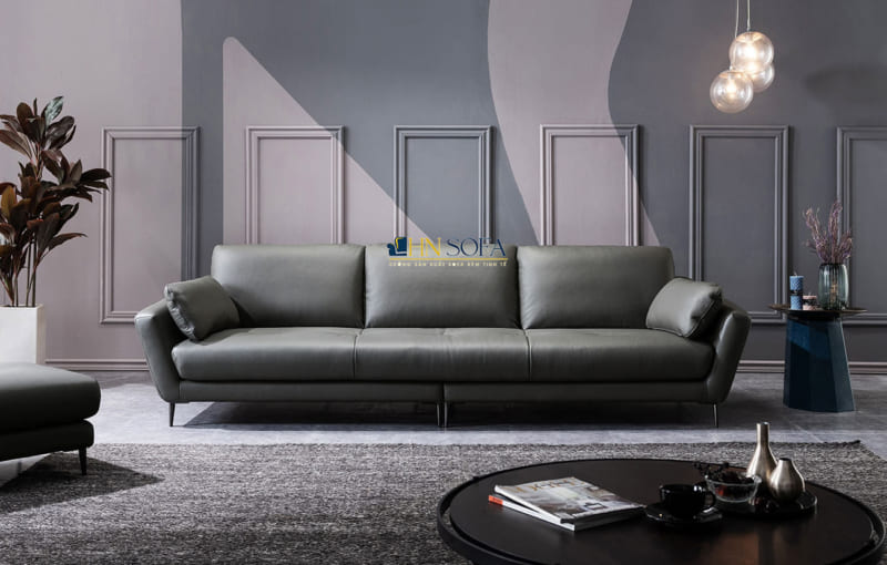 Sofa văng giả da bò Ý 100% HNS77 cao cấp, đa dạng công năng - Ảnh 6