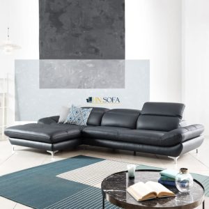 Tạo điểm nhấn sinh động cho phòng khách với Sofa góc HNS80