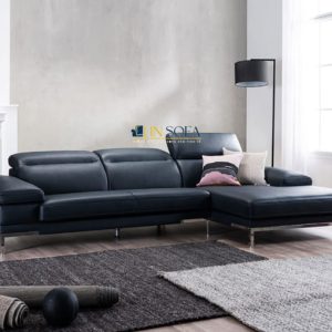 Sofa góc L giả da Nhật Bản HNS86 - Món quà độc đáo dành cho gia đình bạn!