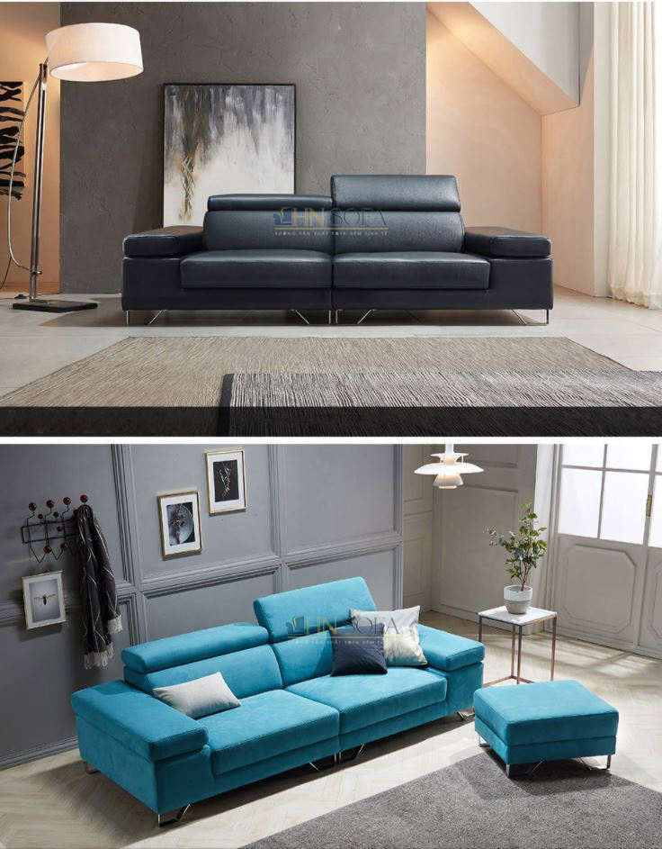 Mẫu sofa nỉ Việt góc L HNSN09 tối ưu từng chi tiết không gian! - Ảnh 7