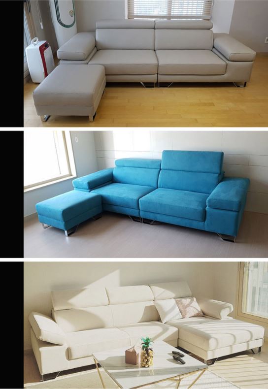 Mẫu sofa giả da Malaysia hiện đại HNS06 - Ảnh 11