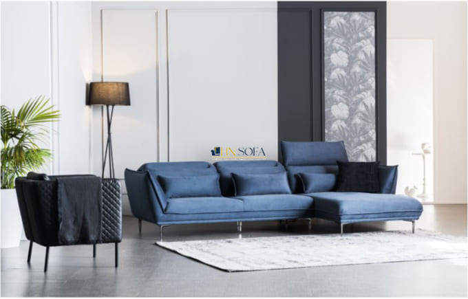 Sofa nỉ góc L Hàn Quốc mã HNSN16 bán chạy
