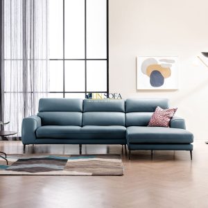Alternative view of Sofa góc 3 chỗ ngồi da bò Ý HNS95 - Cao cấp và lịch lãm