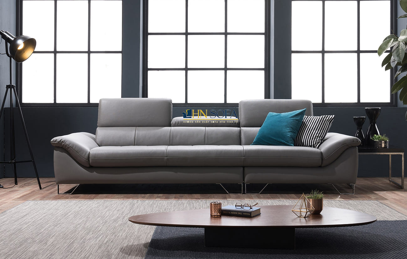 Sang trọng, hiện đại cùng mẫu sofa da Microfiber HNS71