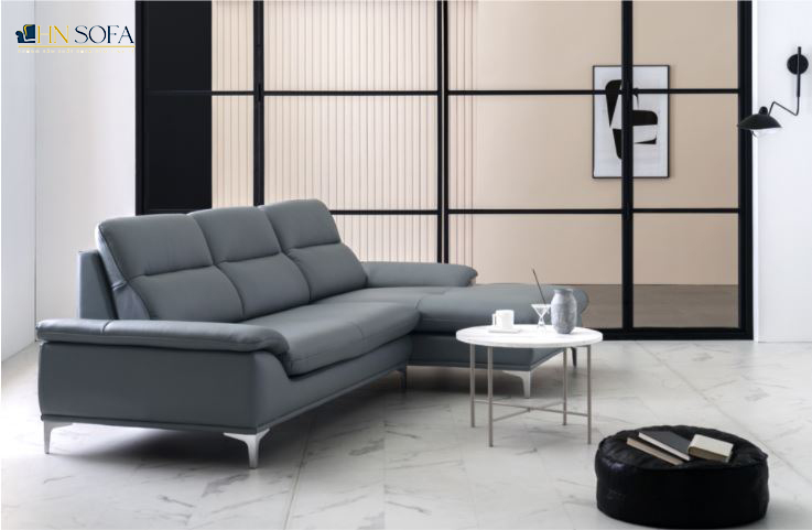 Mẫu sofa văng hiện đại da Nhật Bản HNS23 - Ảnh 2