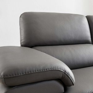 Alternative view of Sofa văng giả da Malaysia HNS69 hiện đại và sang trọng