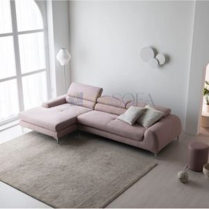 Mẫu sofa góc nỉ hàn HNSN07 giá rẻ bền đẹp
