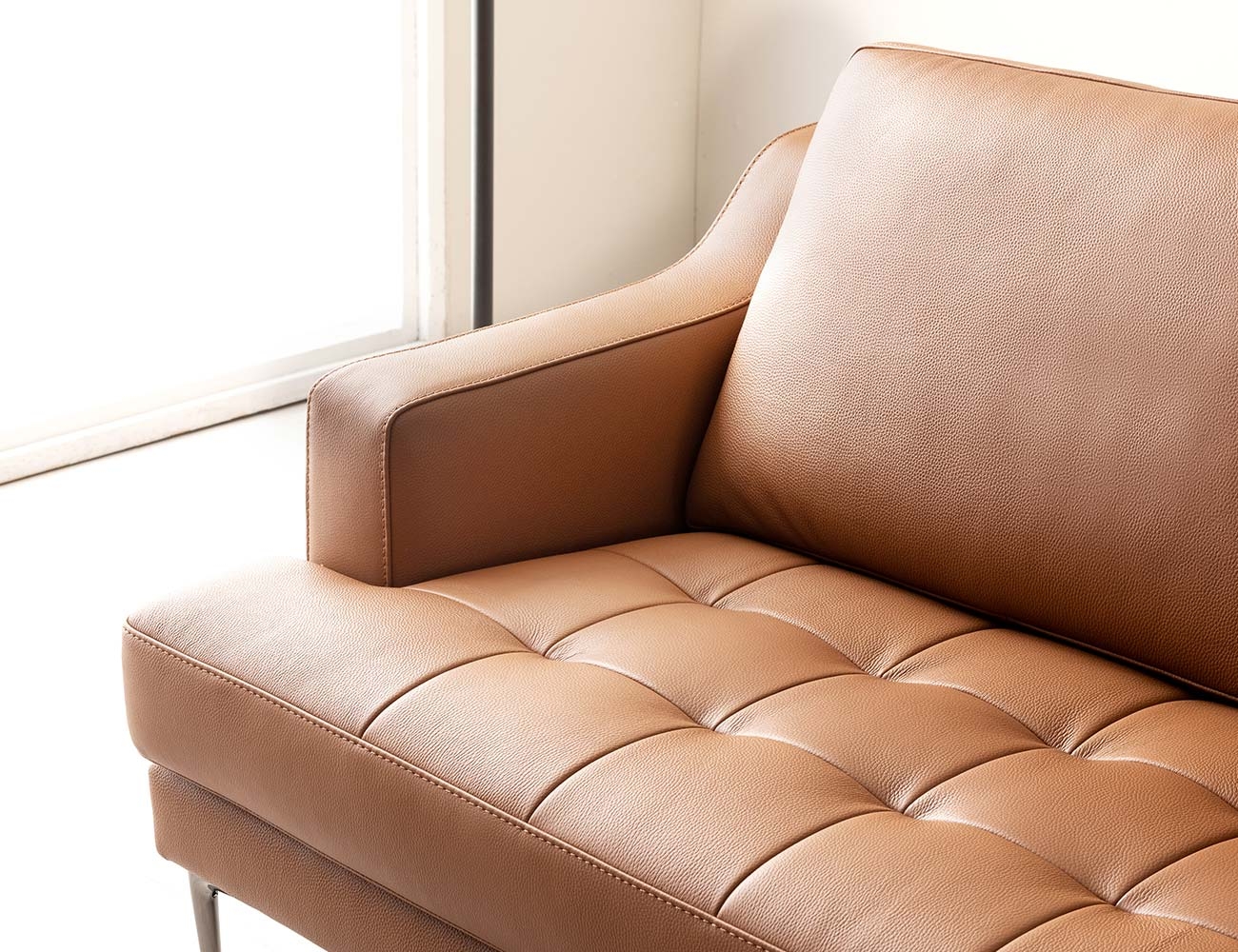 Sofa văng da bò Ý HNS99 bền bỉ cùng năm tháng - Ảnh 6
