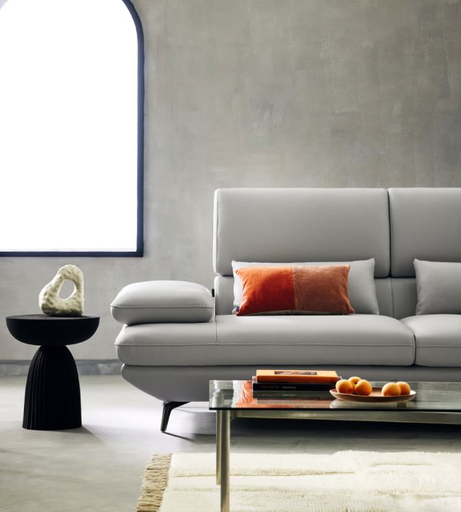 Sofa văng hiện đại da Hàn cao cấp HNS35 - Ảnh 3