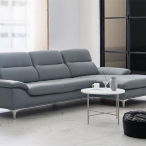 Sofa góc 3 chỗ bọc da sang trọng HNS27