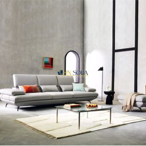 Sofa văng hiện đại da Hàn cao cấp HNS35