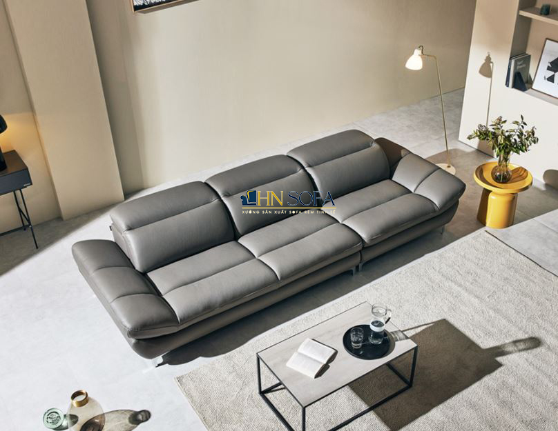 Mẫu ghế sofa bọc văng da Malaysia HNS48 - Ảnh 2