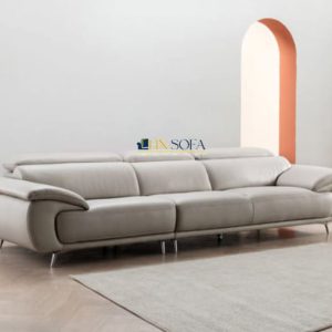 Sang trọng, lịch lãm với Sofa văng giả da Hàn Quốc HNS62