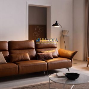 Alternative view of Mẫu sofa văng da 3 chỗ giả da Microfiber HNS39