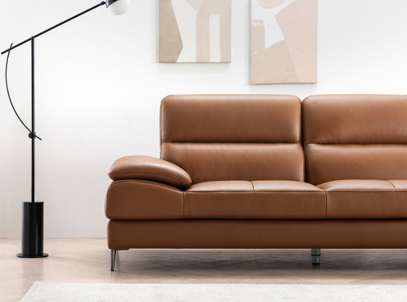 Mẫu sofa văng da Malaysia 3 chỗ HNS59 - Ảnh 6
