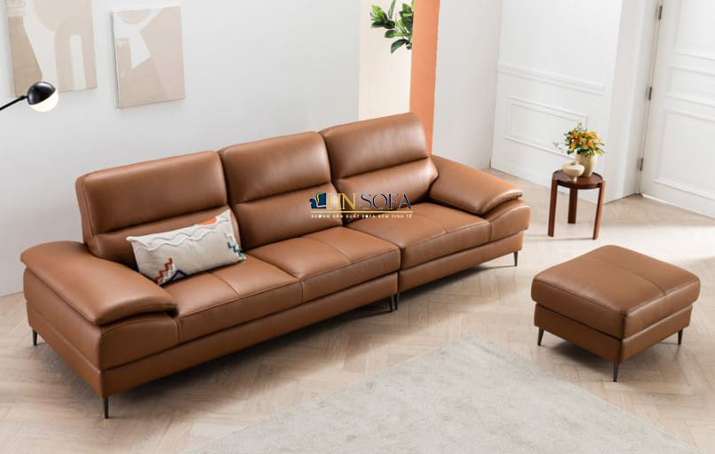 Mẫu sofa văng da Malaysia 3 chỗ HNS59 - Ảnh 8