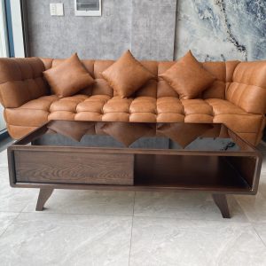 Bàn trà gỗ Sồi tự nhiên BT18