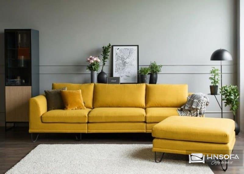 Ghế sofa da vàng mang đến nhiều ưu điểm nổi bật