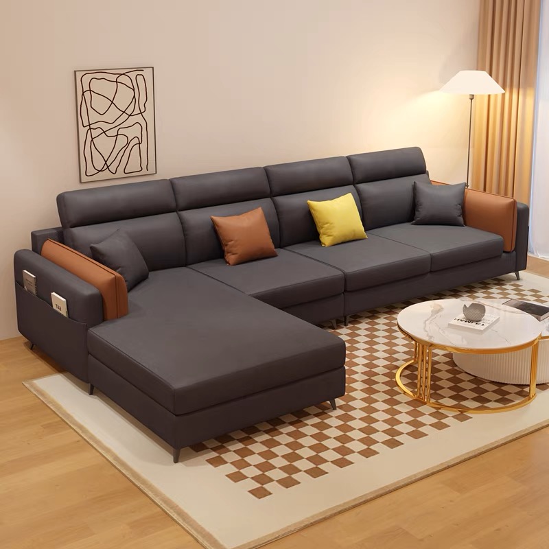 Sofa góc L HNS146. Tâm điểm của phòng khách - Ảnh 3