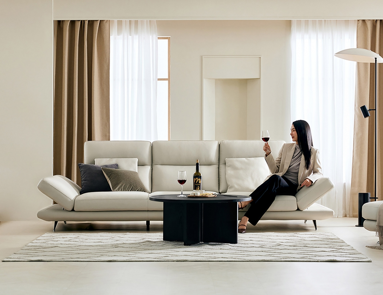 Sofa văng HNS157. Hiện đại và tiện nghi
