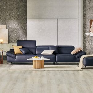 Alternative view of Sofa văng HNS161 bọc da Microfiber của Ý