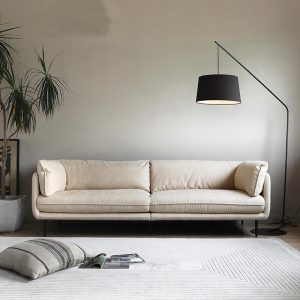 Sofa văng HNS165 bọc nỉ Hàn Quốc