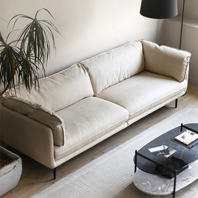 Sofa văng HNS165 bọc nỉ Hàn Quốc - Ảnh 3