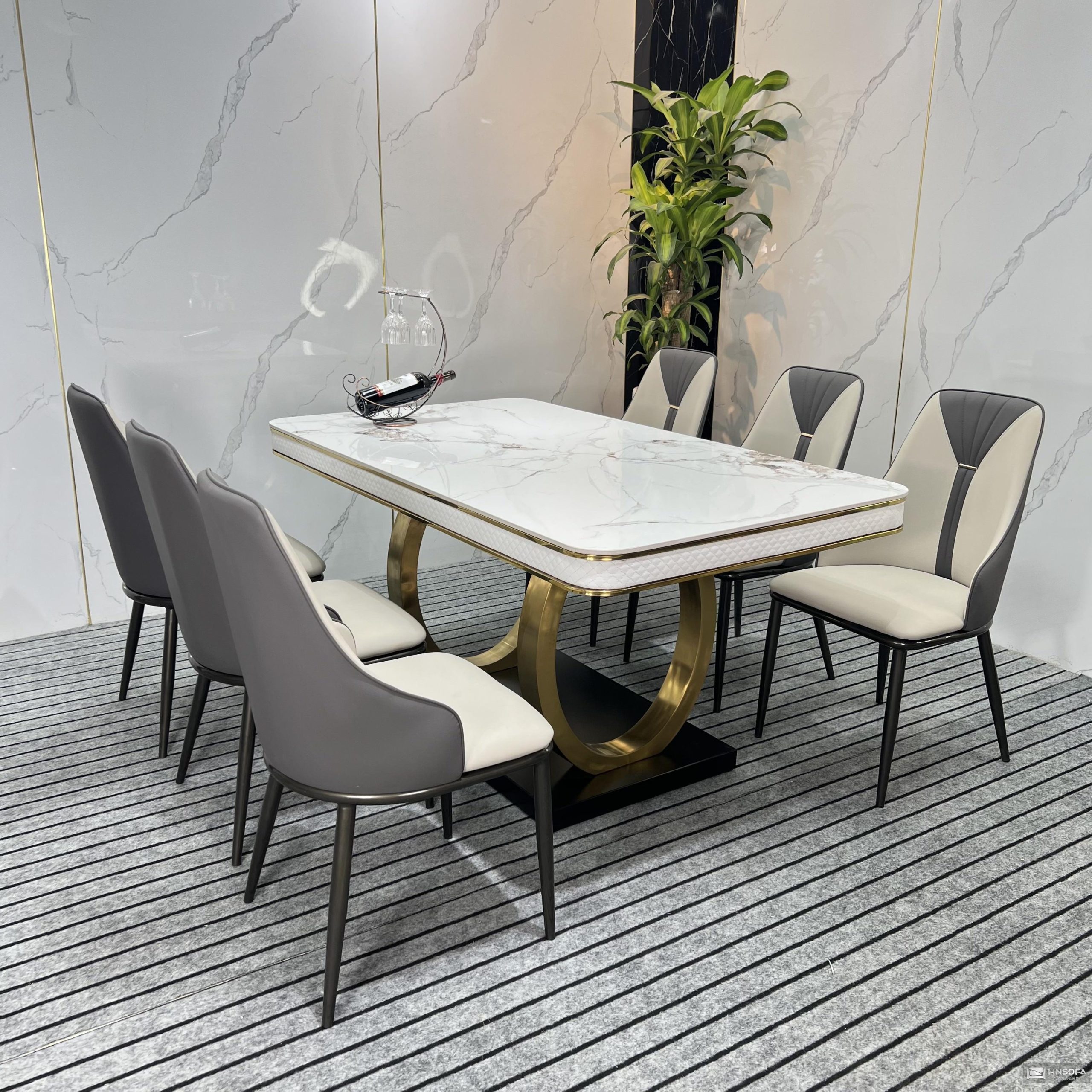 Bộ bàn ghế ăn Nhập Khẩu HN-BA17 - Ảnh 2