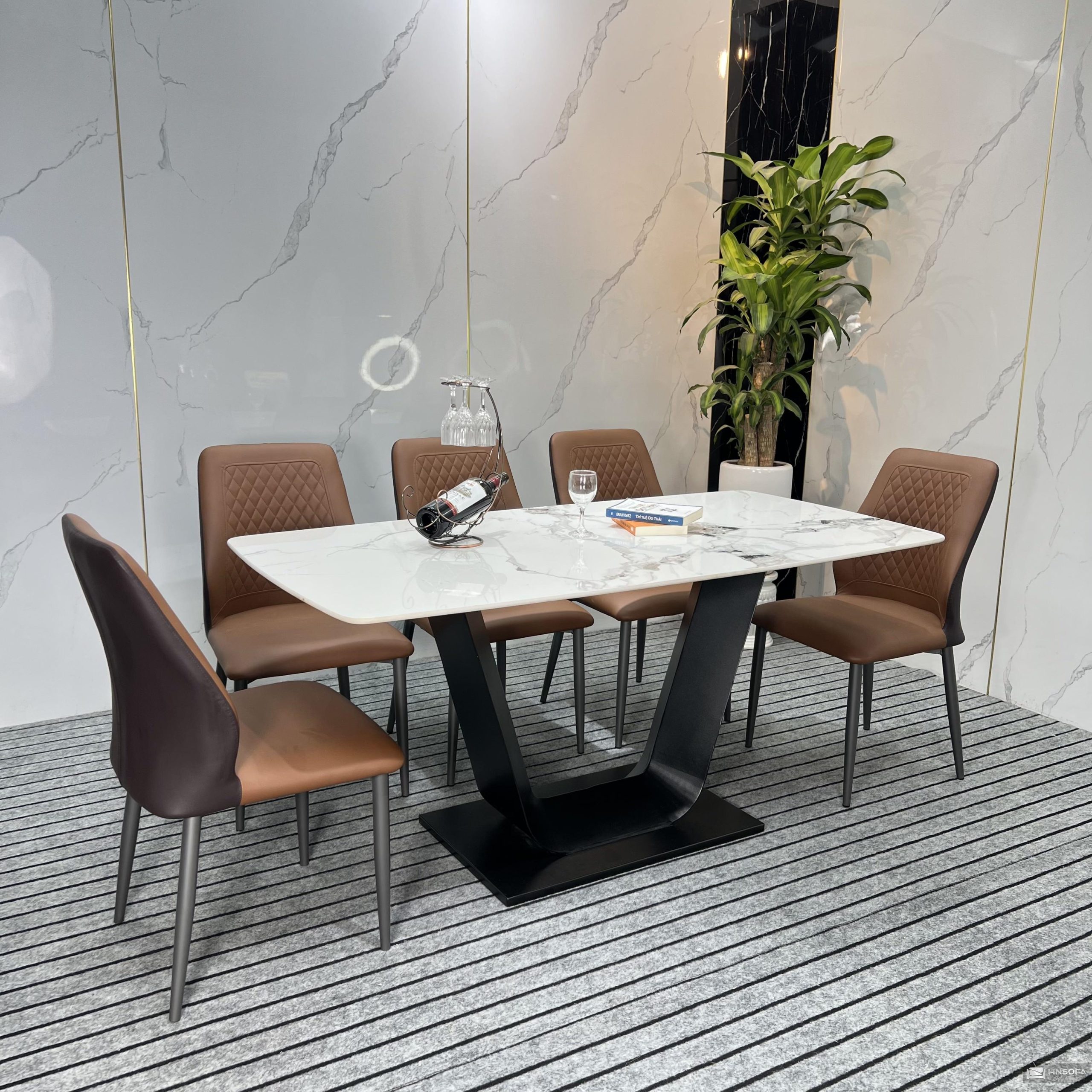 Bộ bàn ghế ăn Nhập Khẩu HN-BA21 - Ảnh 2