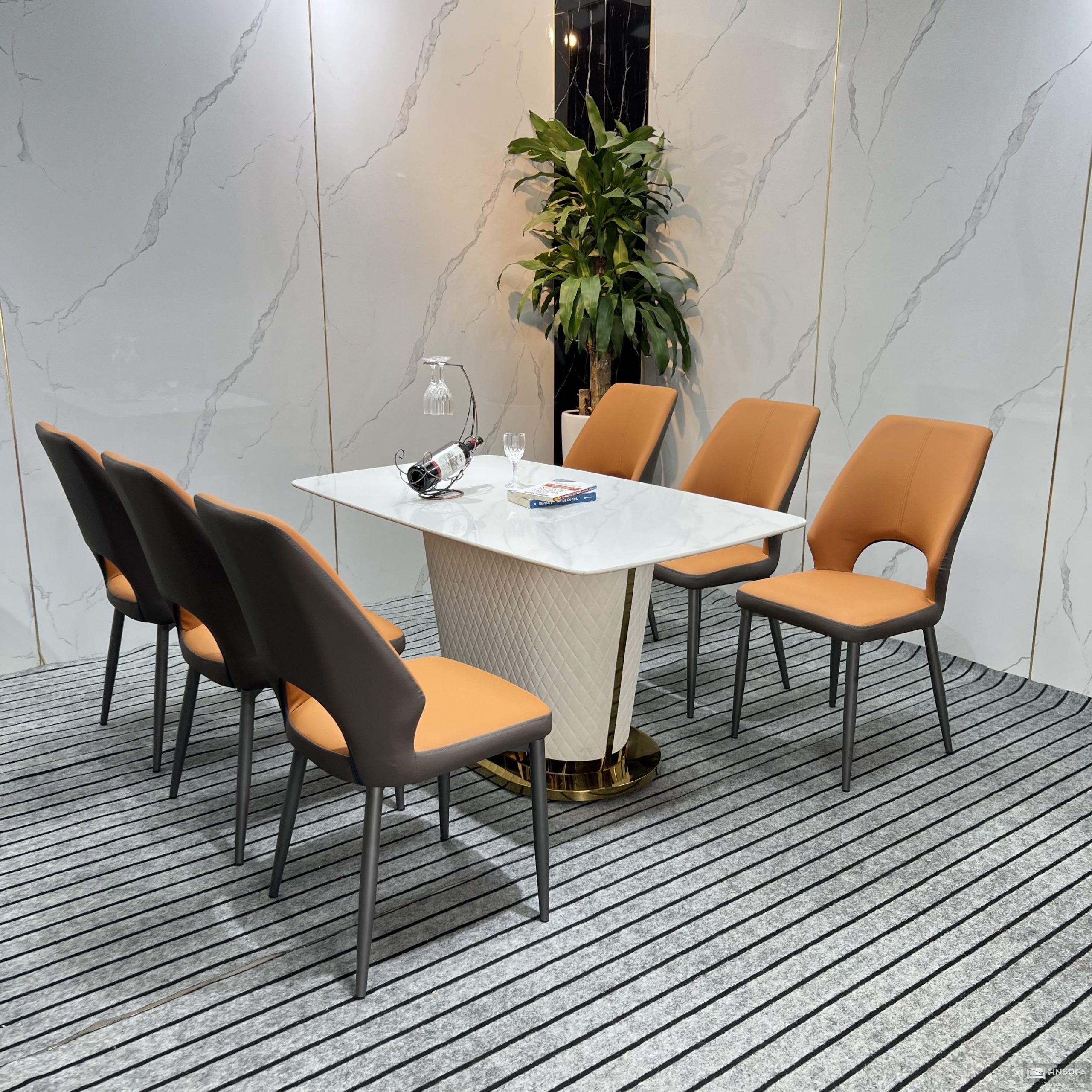 Bộ bàn ghế ăn Nhập Khẩu HN-BA25 - Ảnh 2