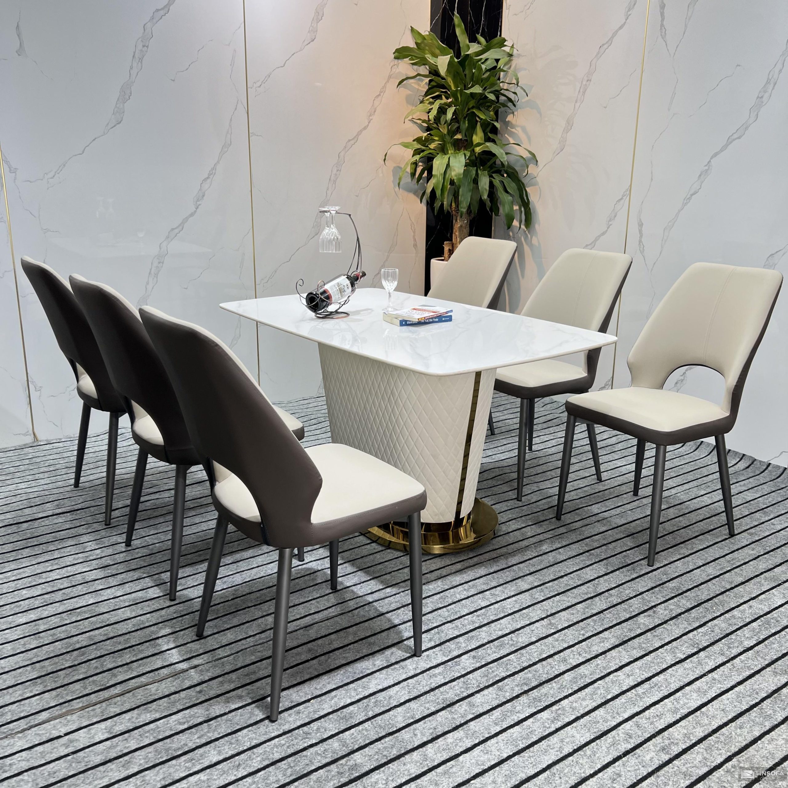Bộ bàn ghế ăn Nhập Khẩu HN-BA25