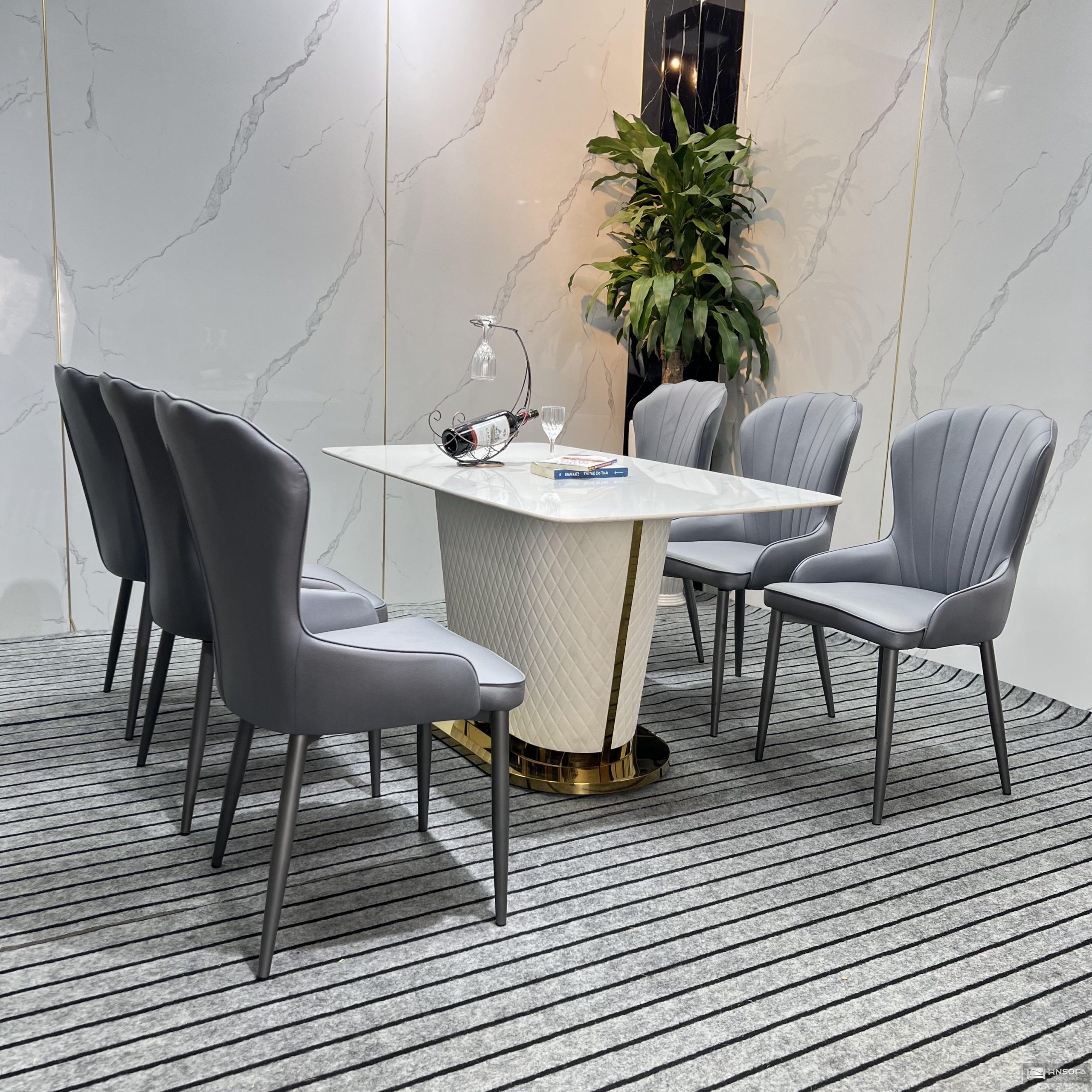 Bộ bàn ghế ăn Nhập Khẩu HN-BA25 - Ảnh 4