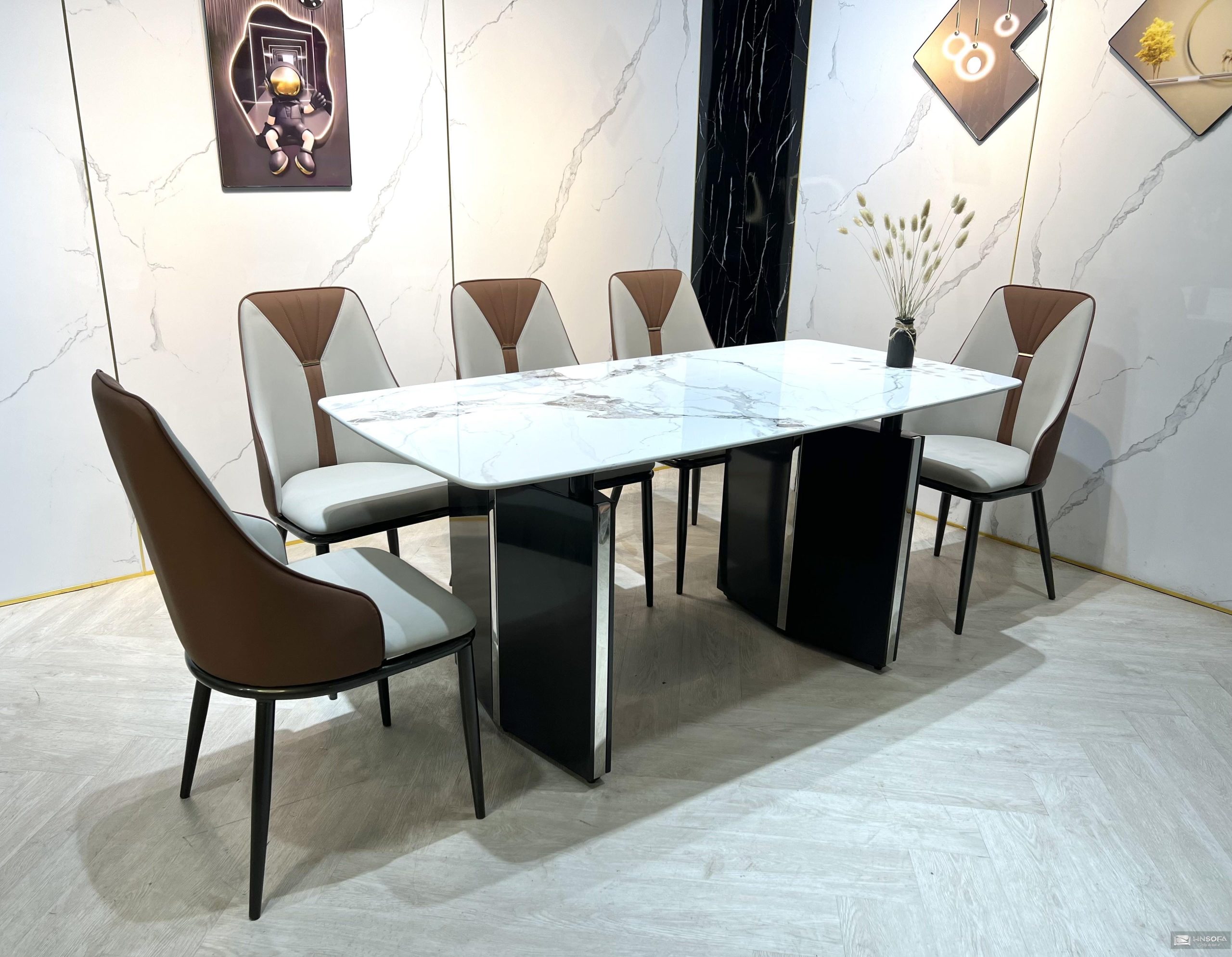 Bộ bàn ghế ăn Nhập Khẩu HN-BA27
