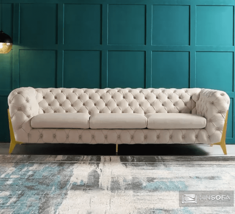Mẫu sofa văng tân cổ điển trang nhã