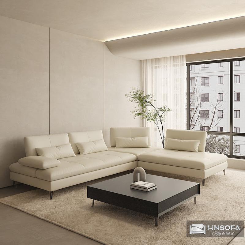 Sofa góc L kiểu dáng mới lạ phù hợp diện tích nhỏ