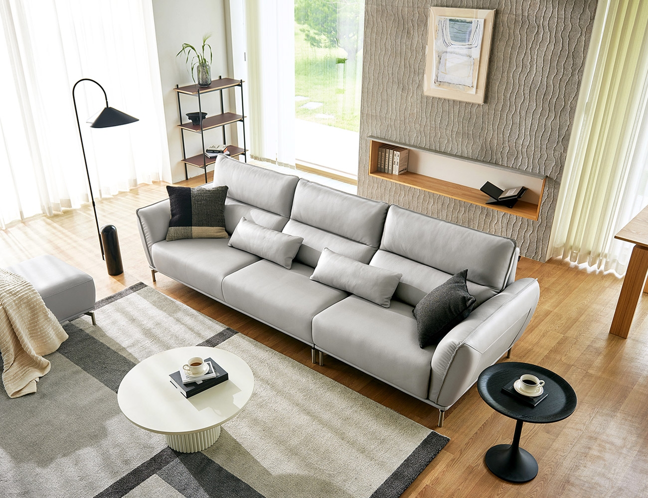 Sofa văng HNS140 Đơn giản và tinh tế.