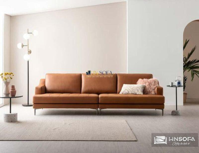 Sofa văng da bò Ý
