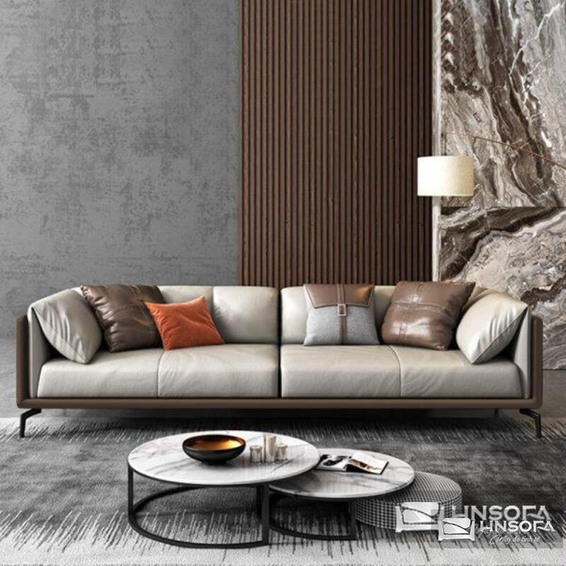 Sofa văng hiện đại cao cấp cho phòng khách 10m2
