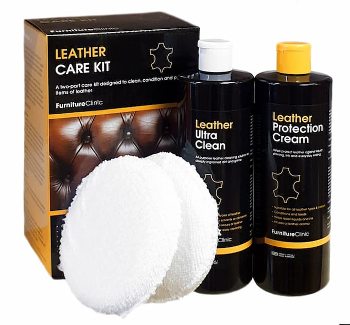 Dung dịch vệ sinh sofa da Leather Ultra Clean giúp sạch da và làm da sáng bóng