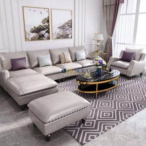 Alternative view of Sofa bộ bọc da Hàn HNS64 - Mảnh ghép hoàn hảo cho phòng khách