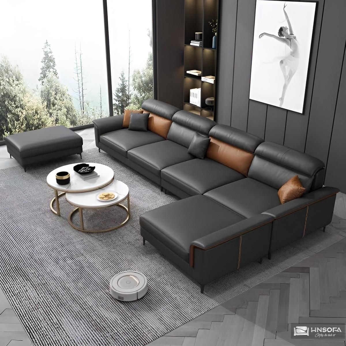 Cách bố trí sofa góc 2m2 trong không gian nhỏ
