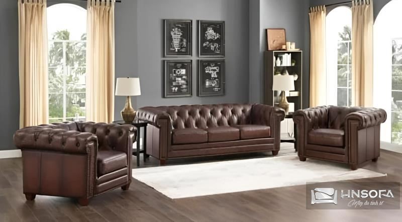 Chân ghế sofa gỗ