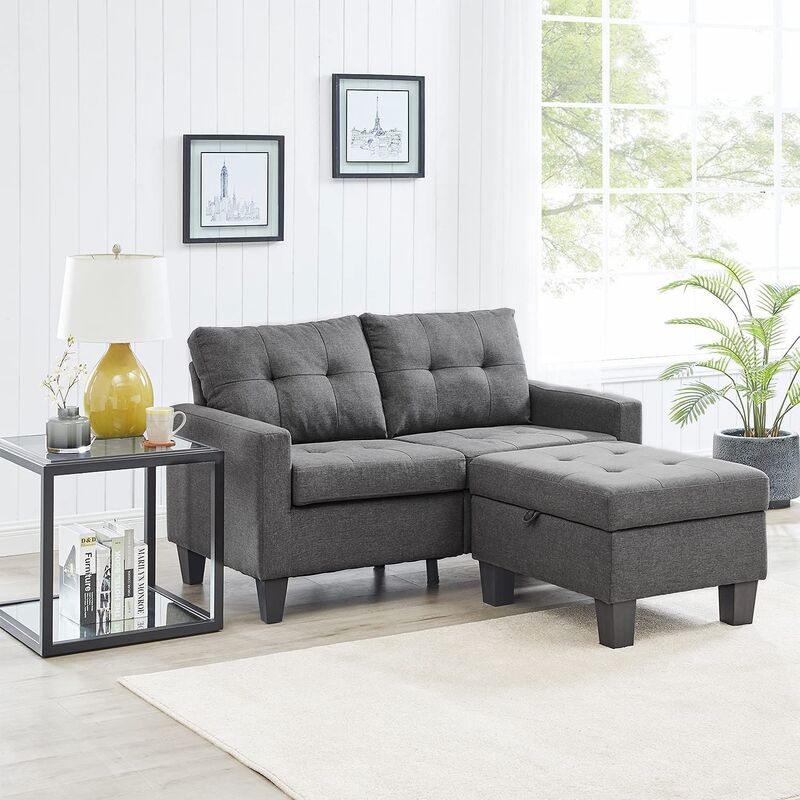 Ban công cũng lả cách đặt sofa góc được nhiều gia đình ưa chuộng vì mang lại sự thư giãn