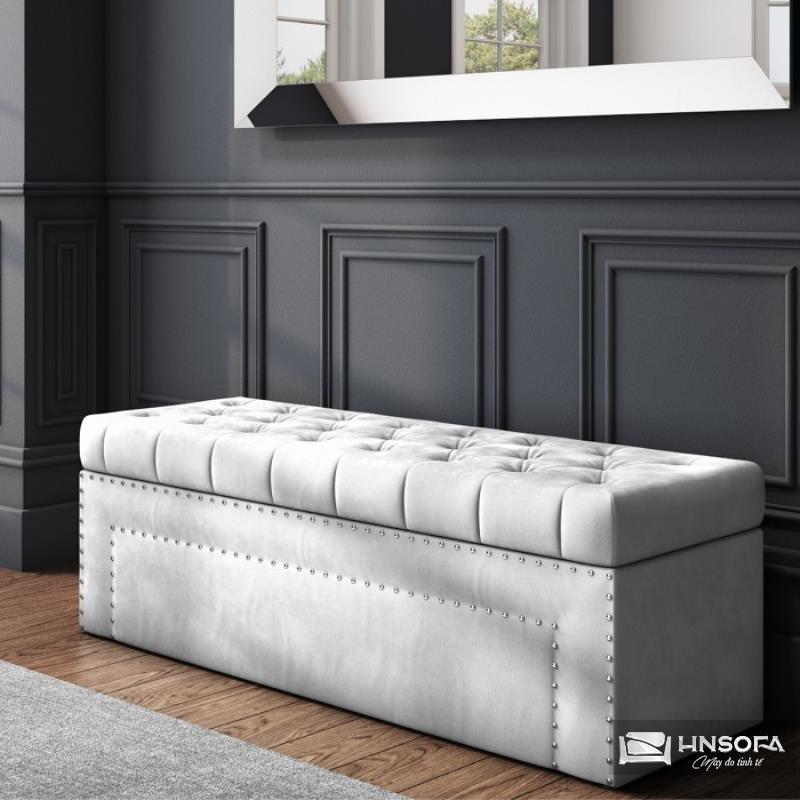 Ghế sofa cuối giường có ngăn đựng đồ tiện ích