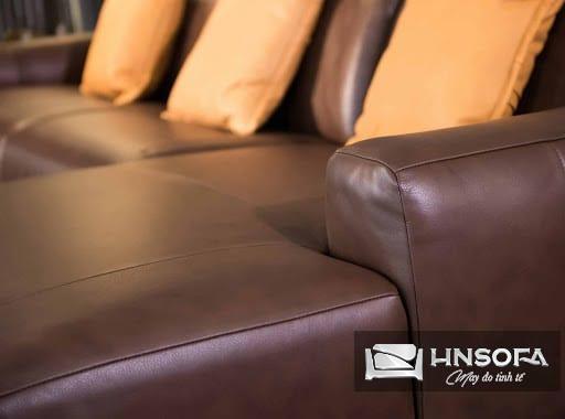 Ghế Sofa da bò có độ bền cao da căng mềm