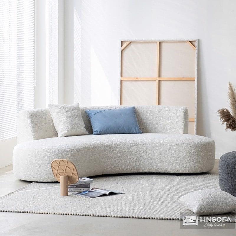 Ghế sofa hạt đậu với độ đàn hồi cao, giúp tạo ra một không gian thoải mái và dễ chịu